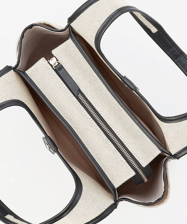 J.PRESS LADIES 【PC収納可能】キャンバス トートバッグ ブラック系