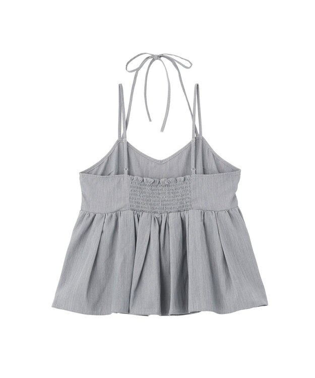 Green Parks ＳＥＴ２点キャミビスチェ＋ワイドパンツ Gray