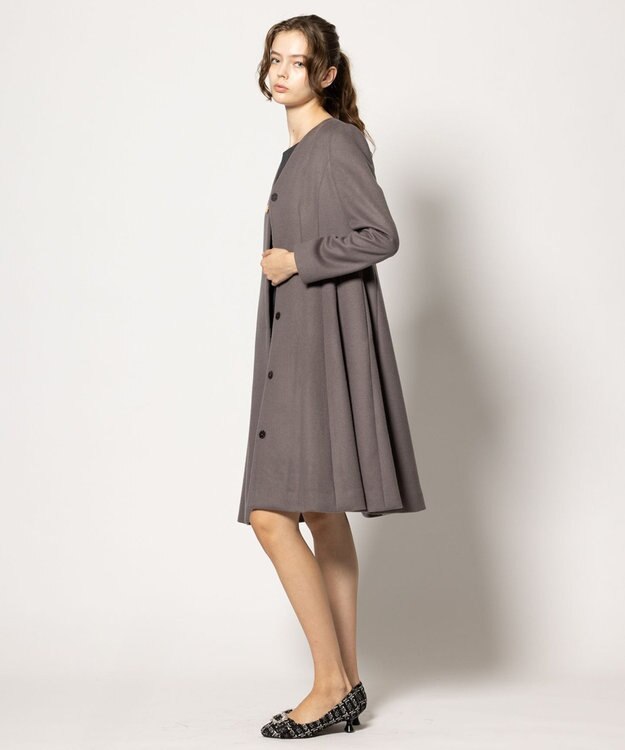 TOCCA 【消臭】PEARL ROCK ロングコート モカ系