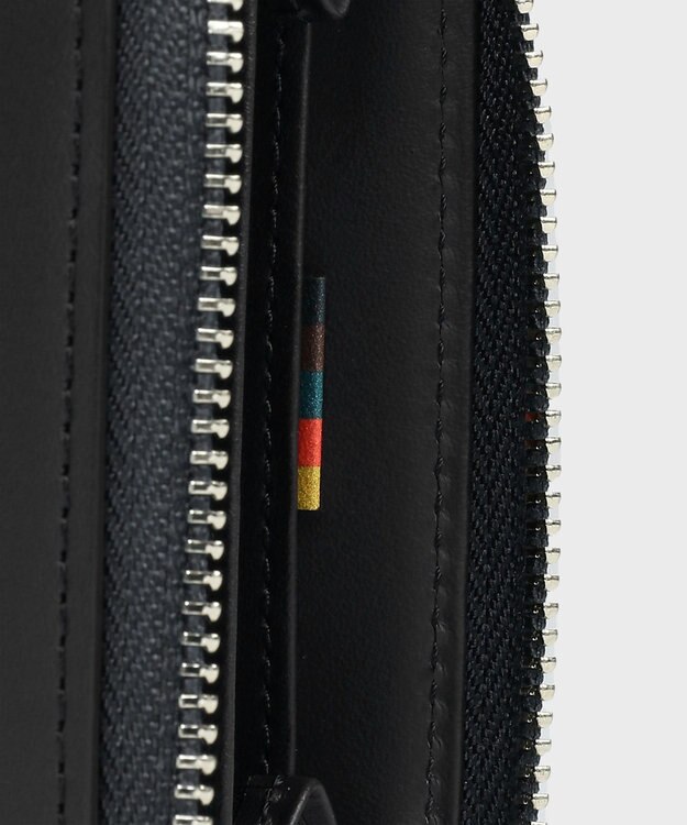 Paul Smith ハイライトステッチ コイン＆パスケース ブラック