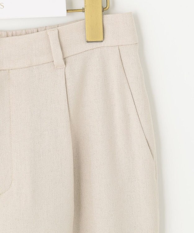 ANY SIS 【セットアップ対応】スラブツイルストレッチ パンツ ベージュ