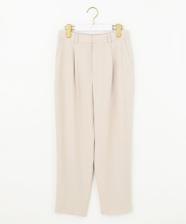 ANY SIS 【セットアップ対応】スラブツイルストレッチ パンツ ベージュ