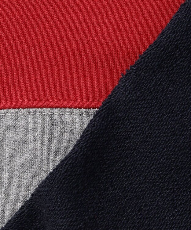 J.PRESS KIDS 【140-170cm】COMBI トリコロール トレーナー レッド系2