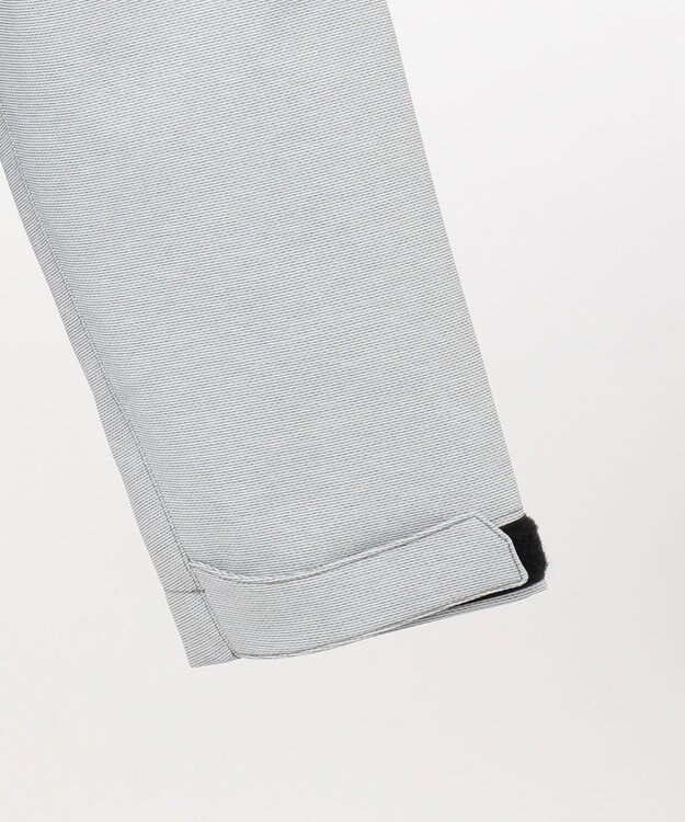 JOSEPH ABBOUD MOUNTAIN スラブシャンブレーストレッチ ブルゾン ライトグレー系