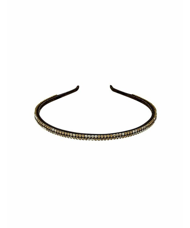 ACCA ブリジットカチューシャ ブラウンゴールド