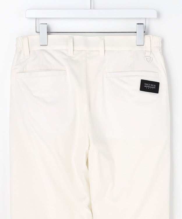 23区GOLF 【MEN】防風エアリージャージ ウォームパンツ ホワイト系