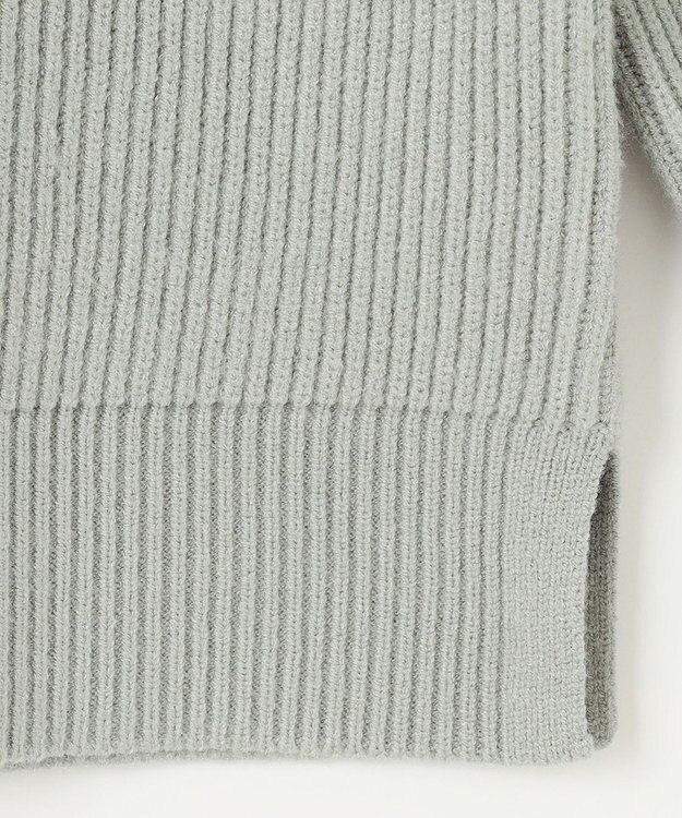 ANY SIS 【大人百花掲載 ヨンアさん着用】冬のシャルマン ラグランスリーブ ニット ミント