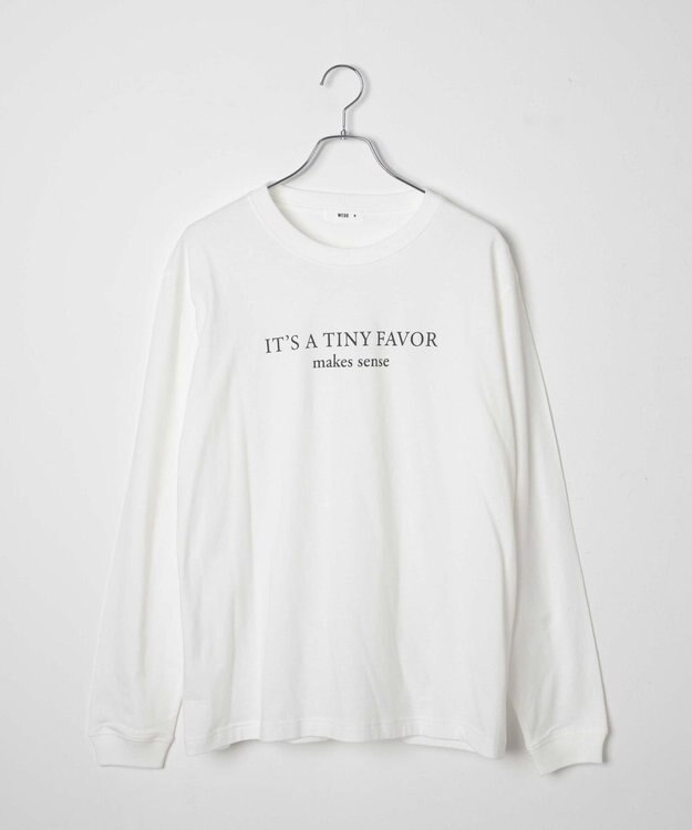 WEGO 【WEB限定】クルーネックプリントロンT 柄7