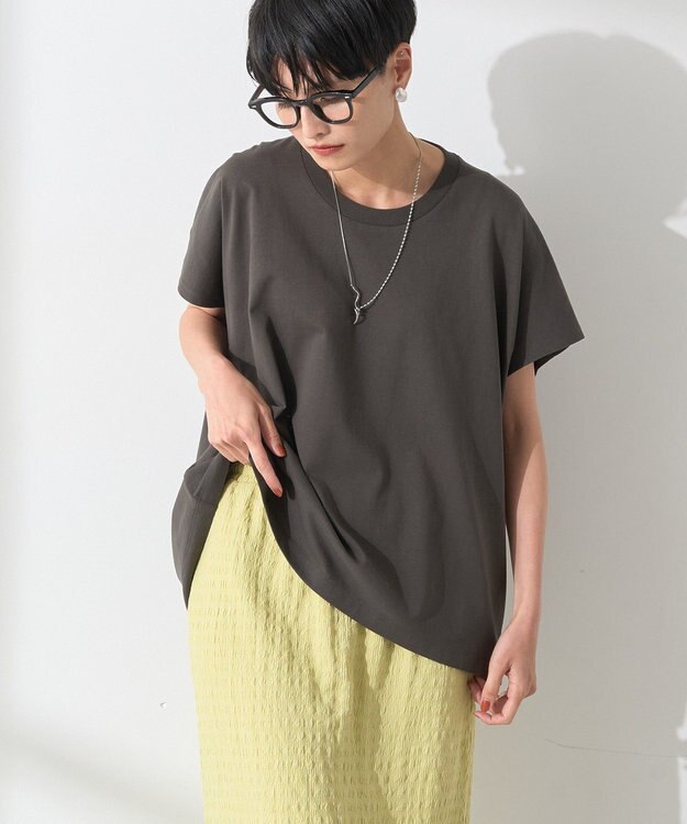 AMERICAN HOLIC フレンチスリーブ後切替プルオーバー Charcoal Gray