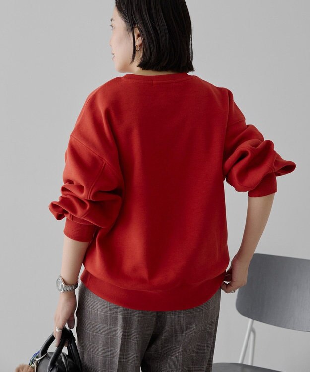 AMERICAN HOLIC フレンチロゴ裏起毛プルオーバー Red