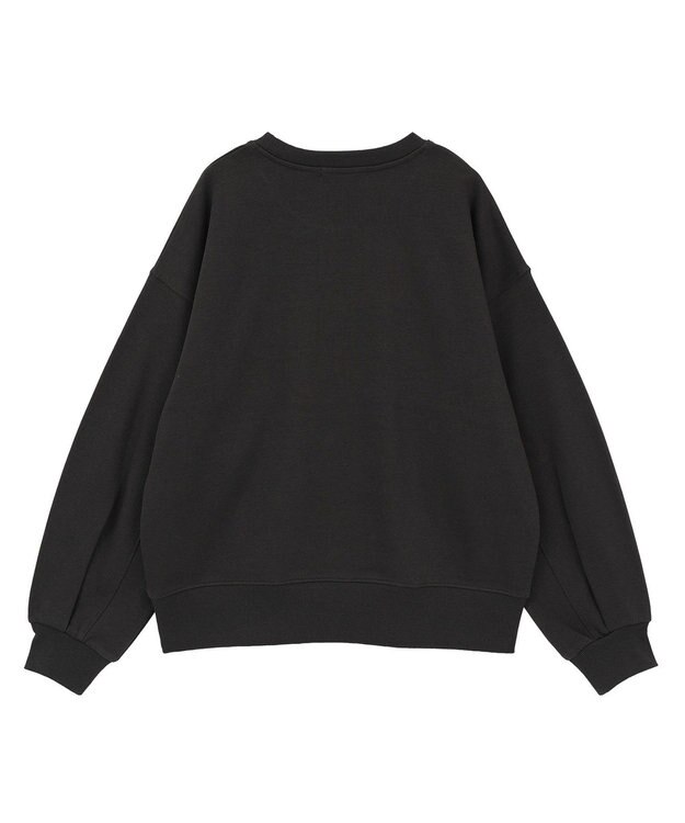 AMERICAN HOLIC フレンチロゴ裏起毛プルオーバー Charcoal Gray