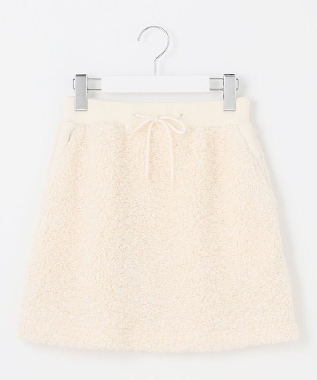 23区GOLF 【WOMEN】ボアスカート アイボリー系