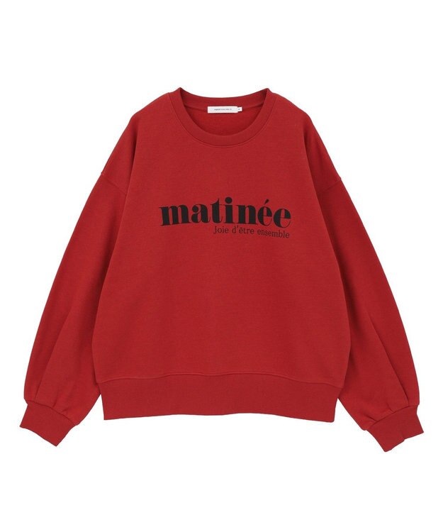 AMERICAN HOLIC フレンチロゴ裏起毛プルオーバー Red