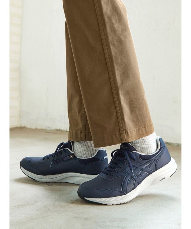 ASICS WALKING ゲルファンウォーカー M041 4E相当 ブルー系