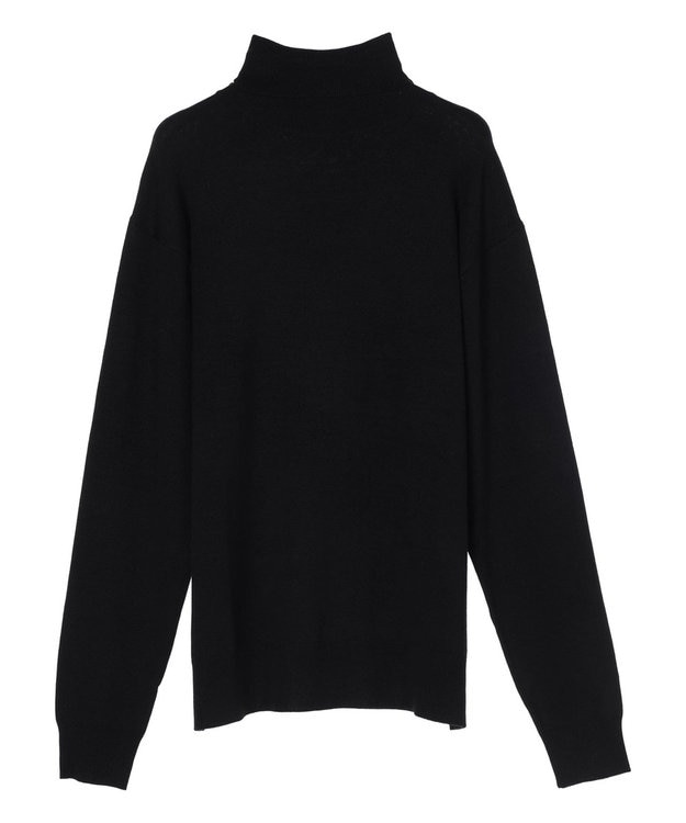 CRAFT STANDARD BOUTIQUE タートルネックニットプルオーバー Black