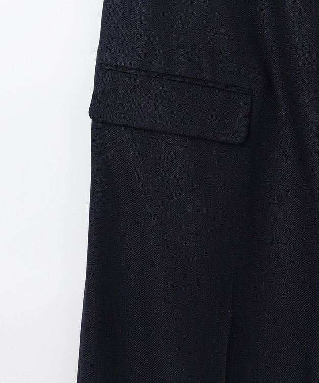 GRACE CONTINENTAL リネンタッチビスチェサロペ ネイビー