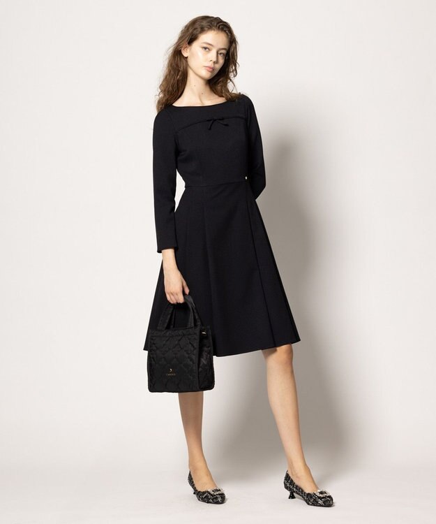 TOCCA 【00サイズあり・洗える】PRESENT BOX ドレス ネイビー系