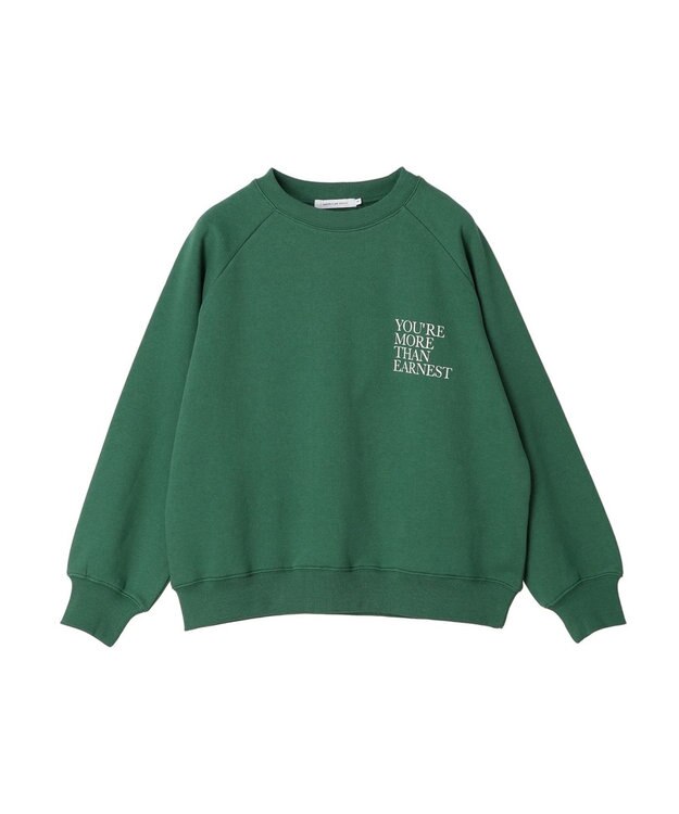AMERICAN HOLIC ラグランロゴスウェット2 Green