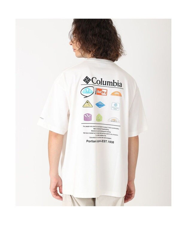 Columbia Columbia/ スタックブルックグラフィックショートスリーブTシャツ /コロンビア Sea Salt