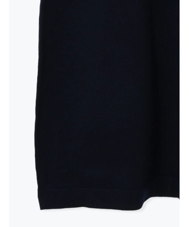 Te chichi レース衿ニットワンピース ネイビー