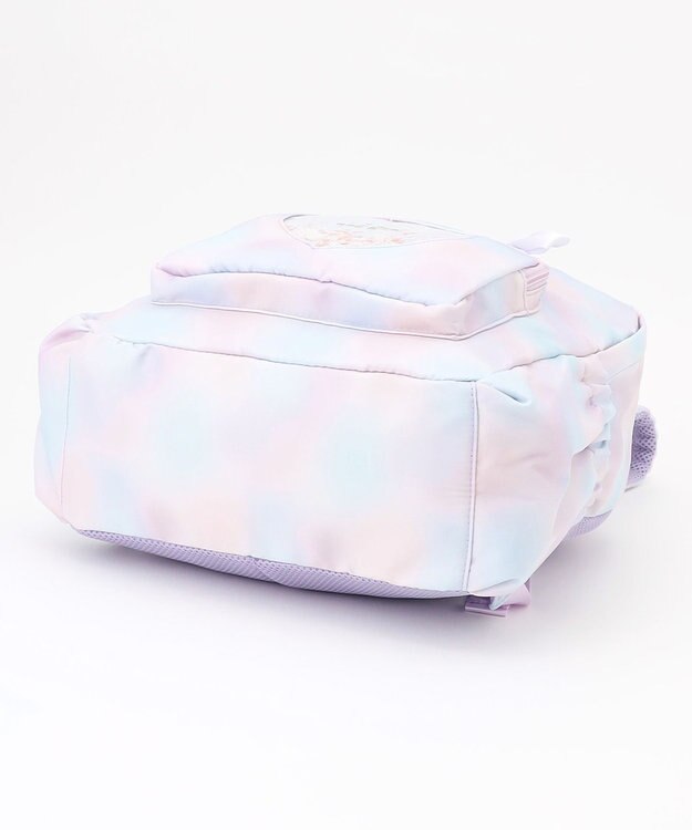 ANY KIDS 【A4サイズ収納可能】リボン×ハートリュック オーロラ