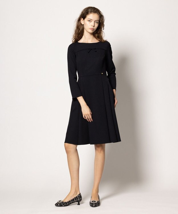 TOCCA 【00サイズあり・洗える】PRESENT BOX ドレス ネイビー系