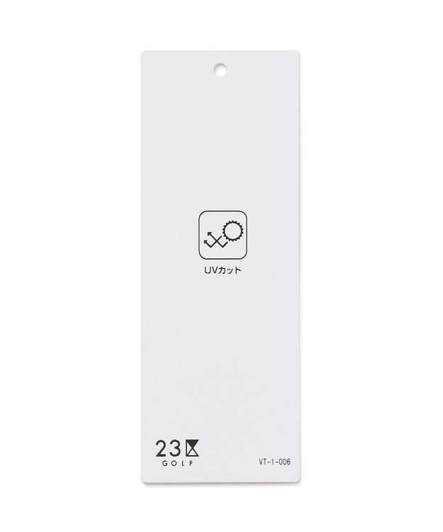 23区GOLF 【WOMEN】【吸水速乾/UVケア】長めの半袖丈でトレンドのモードスタイル！スウェットモックネック ライトグレー系