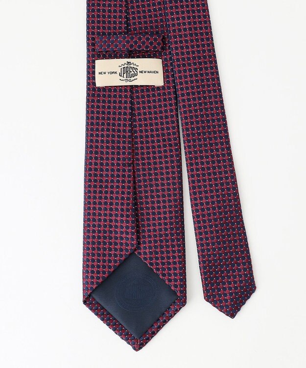 J.PRESS MEN 【J.PRESS 10PLY LUXURY SILK COLLECTION】マイクロジャガード ネクタイ ワイン系7
