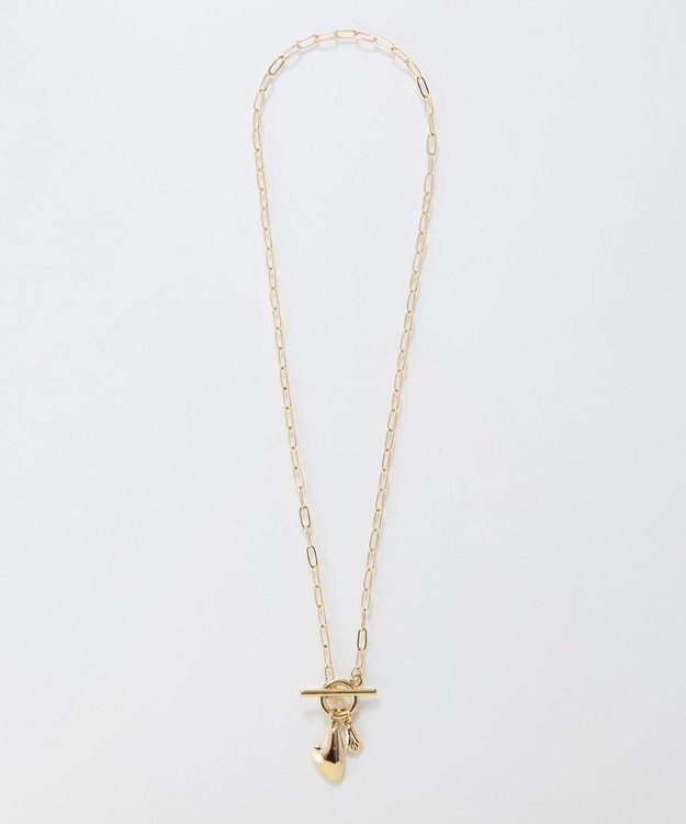 Phoebe ハートプレートチョーカーネックレス　ゴールド/40cm ゴールド