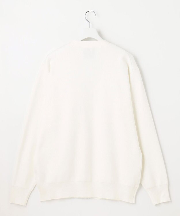 UNFILO MENS MOVE TEX Vネックカーディガン アイボリー系