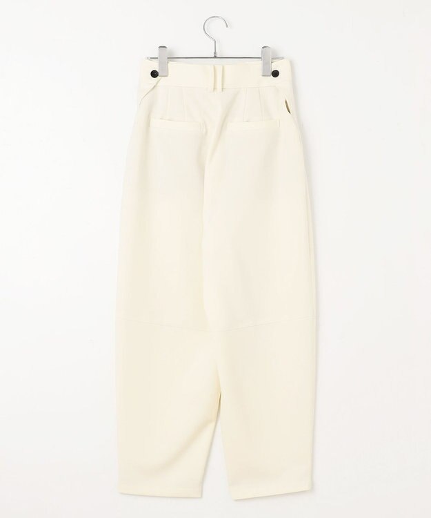 #Newans コクーンシルエットパンツ ホワイト