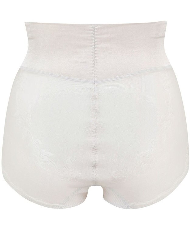 Wing ガードル 【ハミデンヌ】 ウエストのハミ肉すっきりカバー ショート丈 KQ2585 ウイング／ワコール シェルベージュ