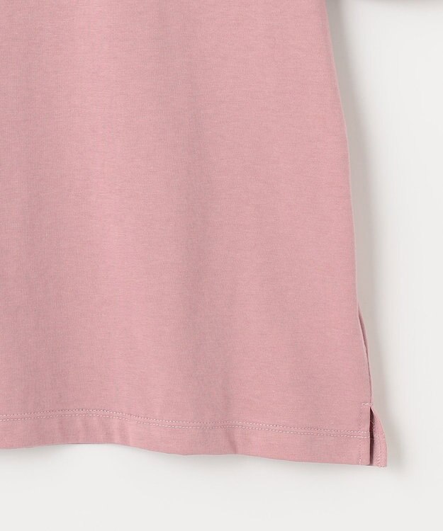 Feroux 【UVケア・美人百花7月号掲載】ギャザースリーブ Tシャツ ローズ系