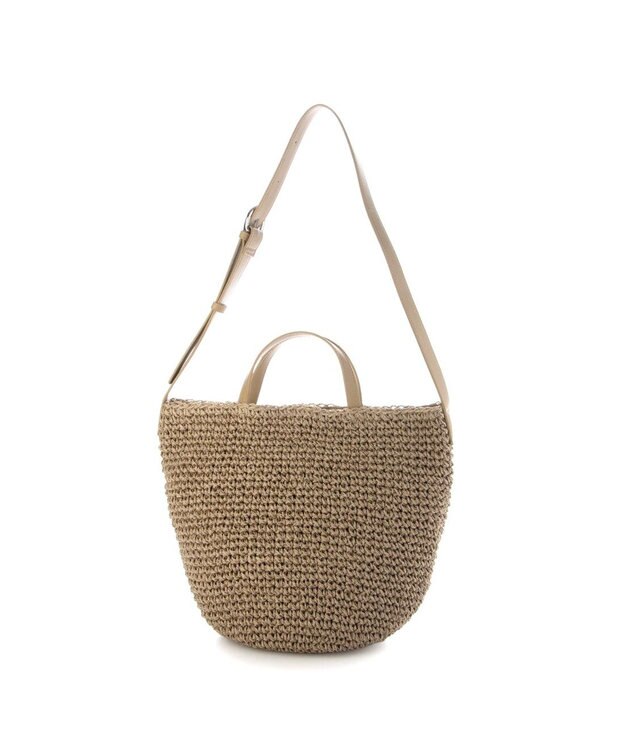 UNBILLION カシュカシュ cachecache / 丸底バケットクロッシュ2wayトート カゴバッグ オーク