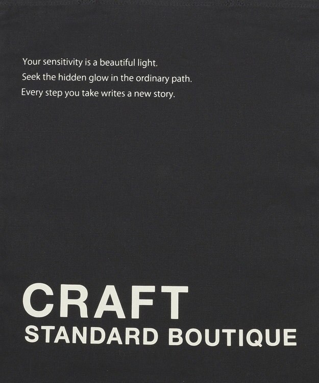 CRAFT STANDARD BOUTIQUE クラフトロゴトートバック Black