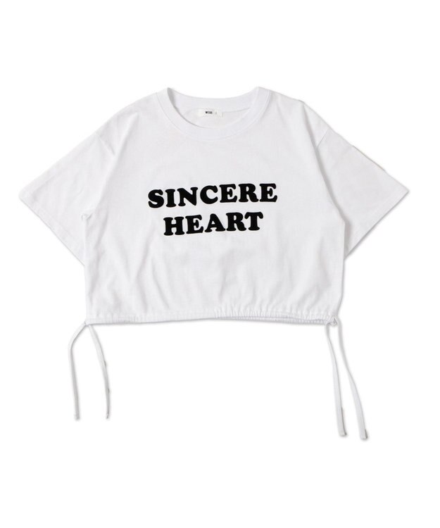 WEGO リボンデザイングラフィックショートT 柄2