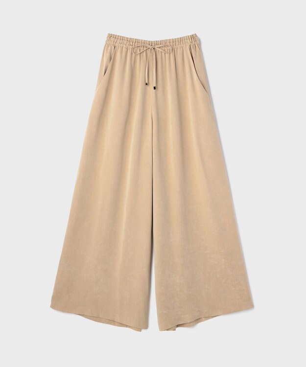 GRACE CONTINENTAL フィブリルイージーパンツ ベージュ