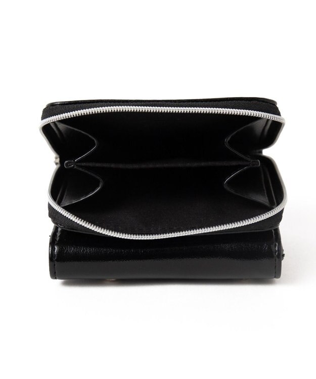 WEGO スタッズリボンウォレット ブラック