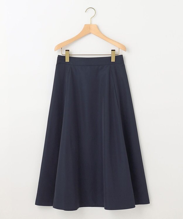 組曲 【5色展開・後ろゴム仕様】カラータフタ スカート ネイビー系