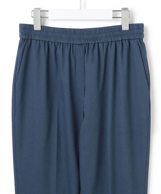 ICB 【裏起毛】 ウォームサテン スティックパンツ ブルーグレー系