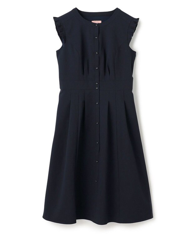 TOCCA 【洗える・UVカット・吸水速乾・消臭】FLAPPING OF BUTTERFLY  ドレス ネイビー系