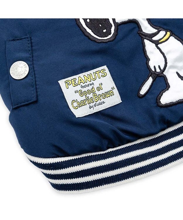 PET PARADISE スヌーピー 遠赤外線 スカジャン モヒカン 中型犬 大型犬 ブラック