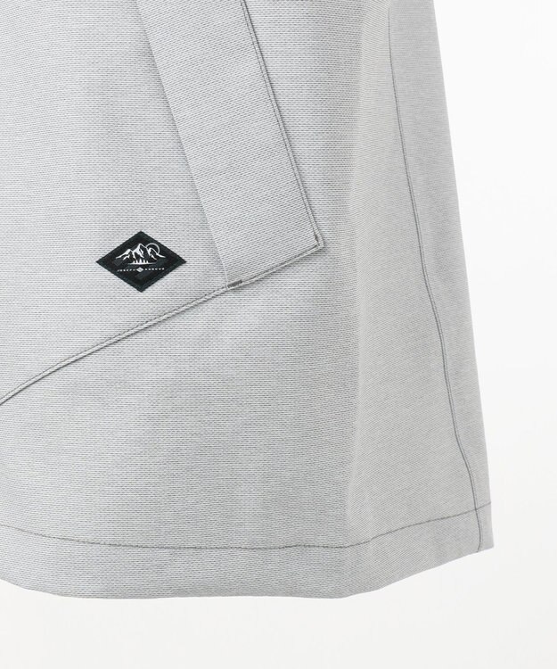 JOSEPH ABBOUD MOUNTAIN スラブシャンブレーストレッチ ブルゾン ライトグレー系