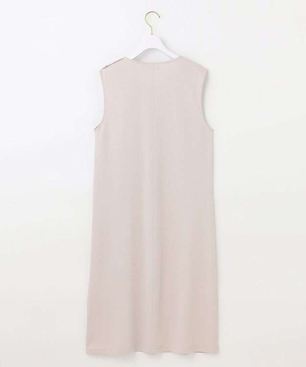 ANY SIS S 【洗える】キーネック ジャンパースカート アイボリーベージュ