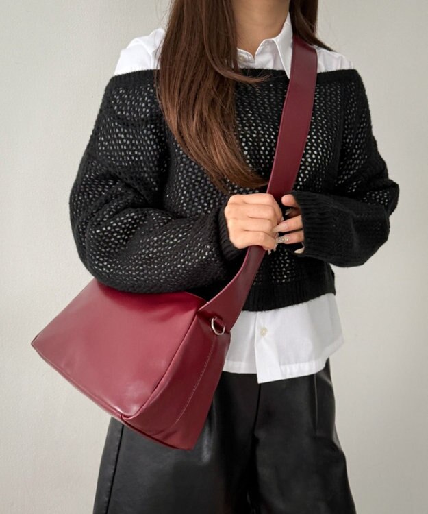 WEGO 2wayベルトワンショルダー ワイン