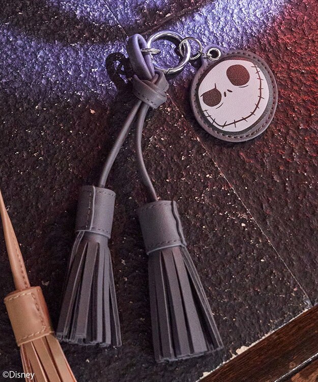 earth music&ecology ナイトメア/アソートフリンジチャーム チャコールグレー