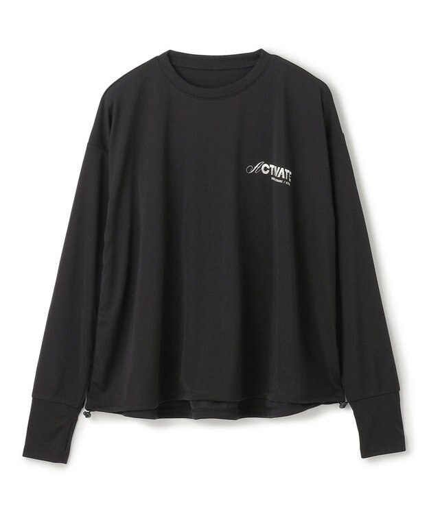 UNFILO ラッシュガード ドロストプルオーバー ブラック