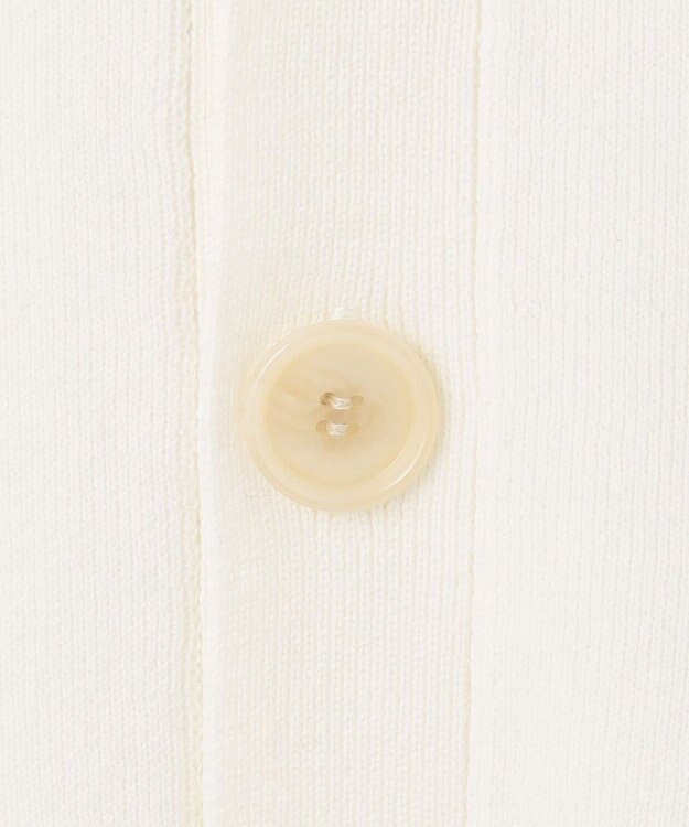 UNFILO MENS MOVE TEX Vネックカーディガン アイボリー系