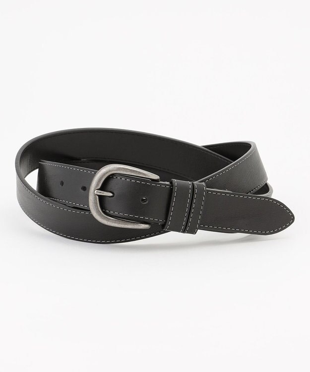 JOSEPH ABBOUD 【キングサイズ・日本製】ディナオイルスクイーズベルト ブラック系