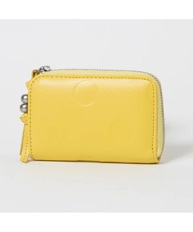 UNBILLION ペルケ perche / ドット型押しスマートキーケース イエロー